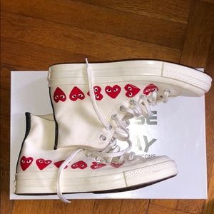 Converse Play Comme Des Garçons